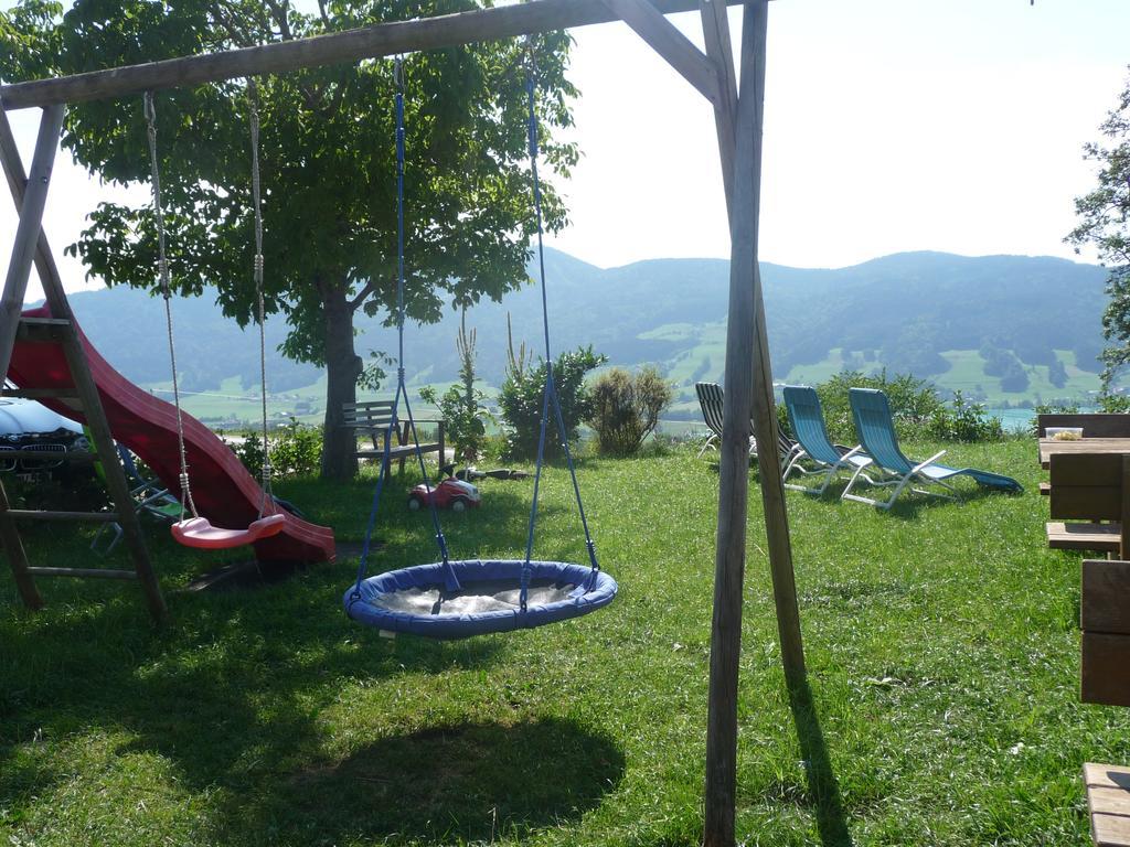 Familienferienhof Stabauer Zell am Moos Exterior foto
