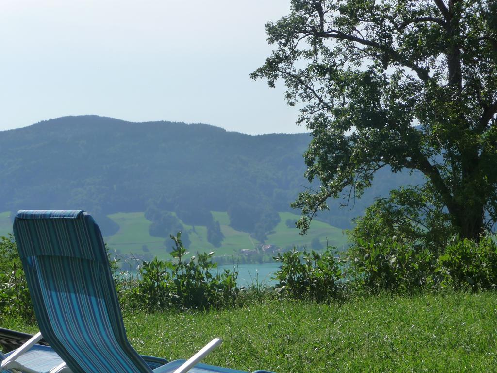 Familienferienhof Stabauer Zell am Moos Exterior foto
